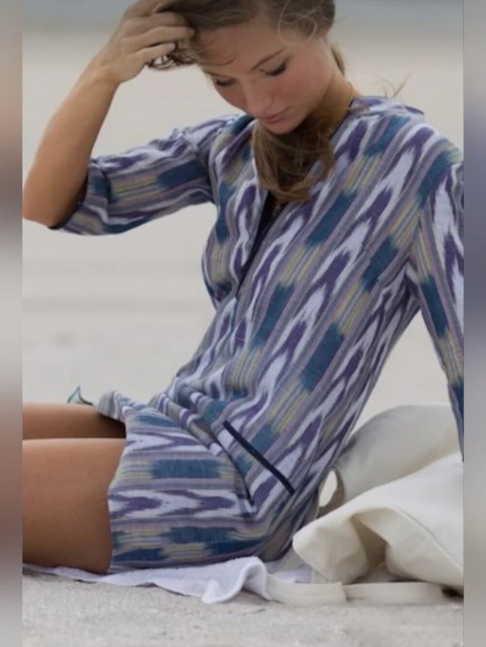 Emerson Fry Heather Tunic Dress in Ikat